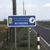 View of new Village Sign 