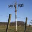 View of old Village Sign 