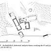Plan of Auchenfedrick farmstead and pele-house overlying earlier hall-house (RCAHMS 1994, fig. 10)