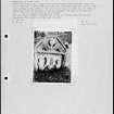 Photographs and research notes relating to graveyard monuments in Campsie Churchyard, Stirlingshire. 
