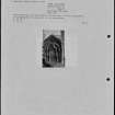 Photographs and research notes relating to graveyard monuments in Biggar Churchyard, Lanarkshire. 
