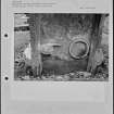 Photographs and research notes relating to graveyard monuments in Culter Churchyard, Lanarkshire. 
