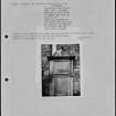 Photographs and research notes relating to graveyard monuments in St Kentigerns Churchyard, Lanarkshire. 
