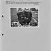 Photographs and research notes relating to graveyard monuments in Leadhills Churchyard, Lanarkshire. 
