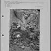 Photographs and research notes relating to graveyard monuments in Stonehouse Churchyard, Lanarkshire. 
