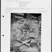 Photographs and research notes relating to graveyard monuments in Ettrick Churchyard, Selkirkshire.

	
