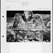 Photographs and research notes relating to graveyard monuments in Ettrick Churchyard, Selkirkshire.
