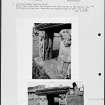 Photographs and research notes relating to graveyard monuments in St Cuthberts Churchyard, Kirkcudbrightshire. 
									