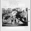 Photographs and research notes relating to graveyard monuments in Humbie Churchyard, East Lothian. 
