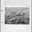 Photographs and research notes relating to graveyard monuments in Prestonpans West Cemetery, East Lothian. 
