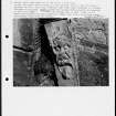 Photographs and research notes relating to graveyard monuments in Ednam Churchyard, Roxburghshire. 
