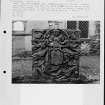 Photographs and research notes relating to graveyard monuments in Old Kirk Churchyard, Ayr, Ayrshire. 
