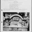 Photographs and research notes relating to graveyard monuments in Galston Churchyard, Ayrshire. 
