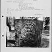 Photographs and research notes relating to graveyard monuments in Mauchline Churchyard, Ayrshire. 

