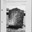 Photographs and research notes relating to graveyard monuments in Tarbolton Churchyard, Ayrshire. 
