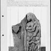 Photographs and research notes relating to graveyard monuments in Montrose Churchyard, Angus. 
