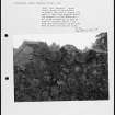 Photographs and research notes relating to graveyard monuments in Durris Churchyard, Kincardineshire.
