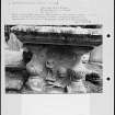 Photographs and research notes relating to graveyard monuments in Closeburn Churchyard, Dumfries.