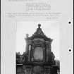 Photographs and research notes relating to graveyard monuments in St Michaels, Dumfries.