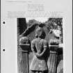 Photographs and research notes relating to graveyard monuments in Durisdeer Churchyard, Dumfries.