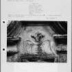 Photographs and research notes relating to graveyard monuments in Durisdeer Churchyard, Dumfries.
