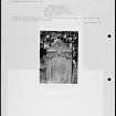 Photographs and research notes relating to graveyard monuments in Durisdeer Churchyard, Dumfries.