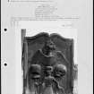 Photographs and research notes relating to graveyard monuments in Kirkpatrick Juxta Churchyard, Dumfries.