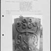 Photographs and research notes relating to graveyard monuments in Lockerbie Churchyard, Dumfries.