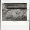Photographs and research notes relating to graveyard monuments in St Peter Kirk, Duffus, Banffshire and Moray.
