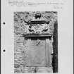 Photographs and research notes relating to graveyard monuments in Abdie Churchyard, Fife.  
