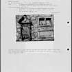 Photographs and research notes relating to graveyard monuments in St Bridgets, Churchyard,  Dalgety, Fife.  
