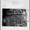 Photographs and research notes relating to graveyard monuments in Killin Churchyard, Perthshire. 

