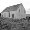 View from E showing SE and NE fronts of United Presbyterian Church, Trinty Gask. 