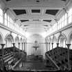 Edinburgh, South College Street, College Street United Presbyterian Church, interior.
General view from North.