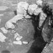 Pit in small cell.
Calder excavations c1953