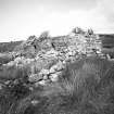 Baidenscallie, farmstead. View from south of ruinous croft 