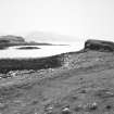 Sanday, Sean Dun and Suileabhaig. View of fort, enclosure and possible hut from NW.