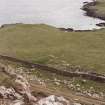 Canna, Tarbert, mound and township. View from E.