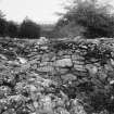 View of interior of north-east cairn.