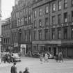 General view of Union Street and the Royal Hotel, Dundee, from North.