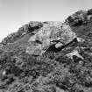 Muck, Achadh na Creige. Rock Shelter.