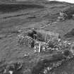 Muck, Leabaidh Dhonnchaidh. Farmstead. Detail of building (NM 41881 78715). View from ESE.