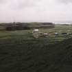 Muck, Sean Bhaile. Township. View from NW, looking across to Port Mor.