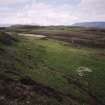 Muck, Fionn-aird. Huts and lazy beds. View from SSE.