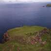 Eigg, Poll Duchaill, Fort. View from S.