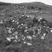 Muck, Sean Bhaile. Township. View of kiln set in NW corner of building from E (NM 4202 7964).