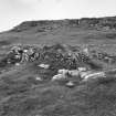 Muck, Sean Bhaile. Township. View of building from NE (NM 4200 7959).