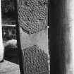 Early Christian cross slabs.