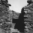 Eileach An Naoimh, chapel.
Detail of doorway.