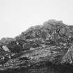 Eileach An Naoimh.
General view of graveyard near Bride's Geo.